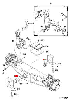 Casquilho Eixo Traseiro - <p>Casquilho Eixo Traseiro Toyota s/8</p><p>FD/FG 15-30</p>